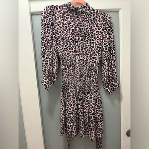 Pink cheetah Zadig & Voltaire dress